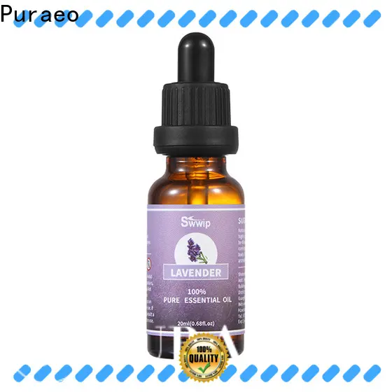 Puraeo Best lavender essential oil for face factory for massage 1