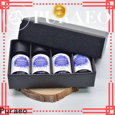 Puraeo Latest essential oils full set for business for massage 1