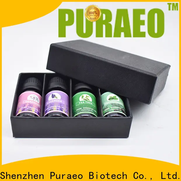 Puraeo Wholesale essential oil blend set manufacturers for massage 1