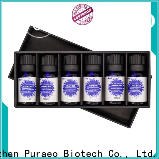 Puraeo relaxing essential oil set Suppliers for perfume 1
