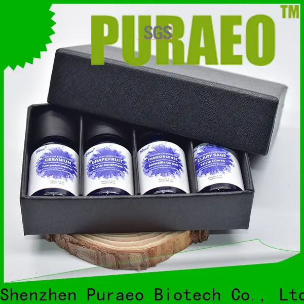 Puraeo New pure essential oil set company for massage 1