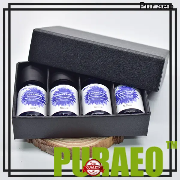 Puraeo essential oil blend set Suppliers for perfume 1