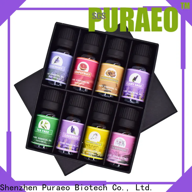 Puraeo Custom pure essential oil set factory for perfume 1