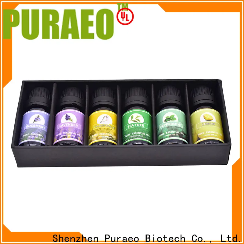 Puraeo Top pure essential oils gift set Suppliers for skin 1
