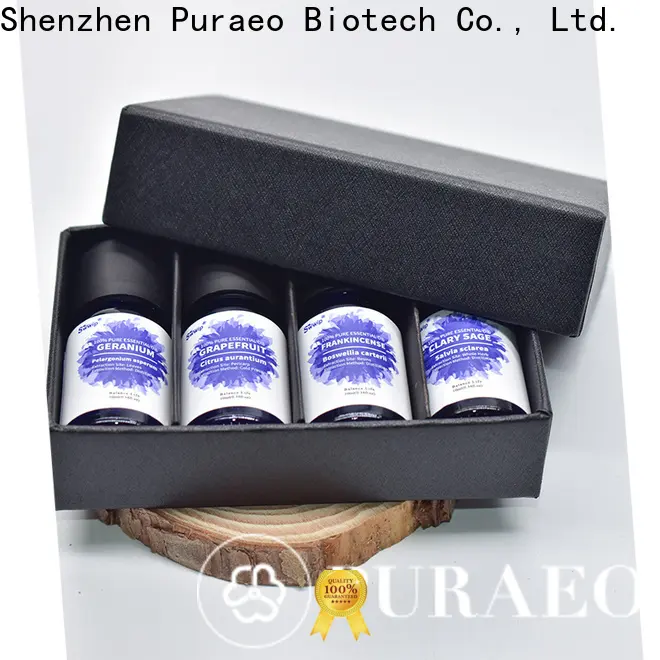 Puraeo pure essential oils gift set Suppliers for perfume 1