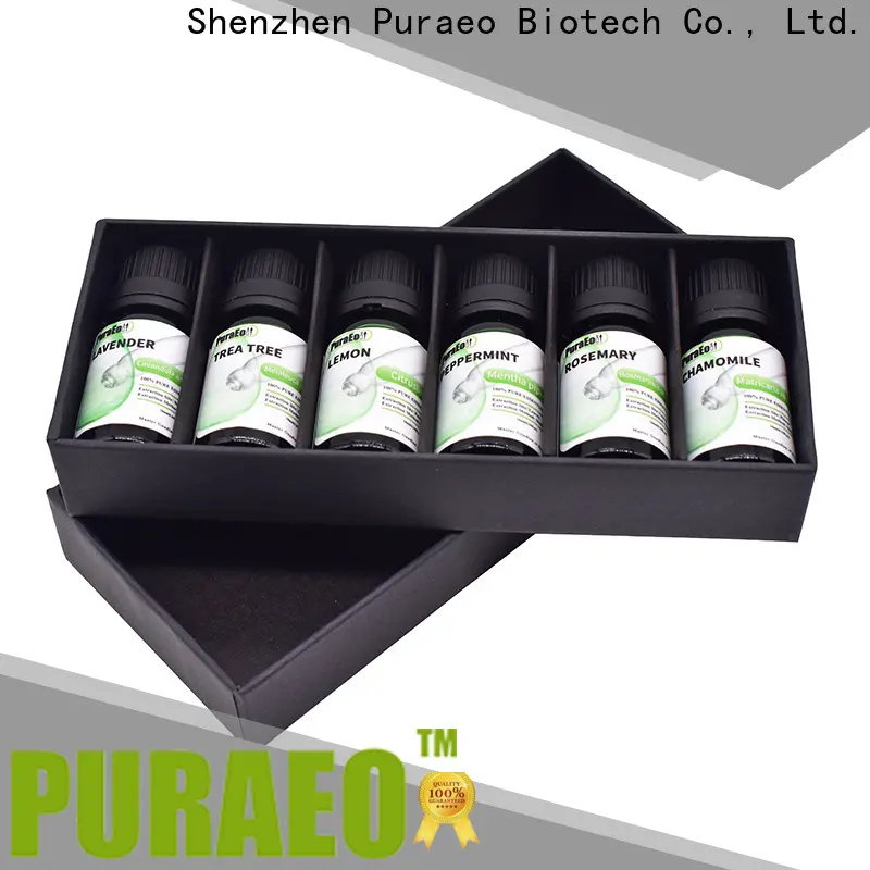 Puraeo Best pure essential oils gift set manufacturers for perfume 1