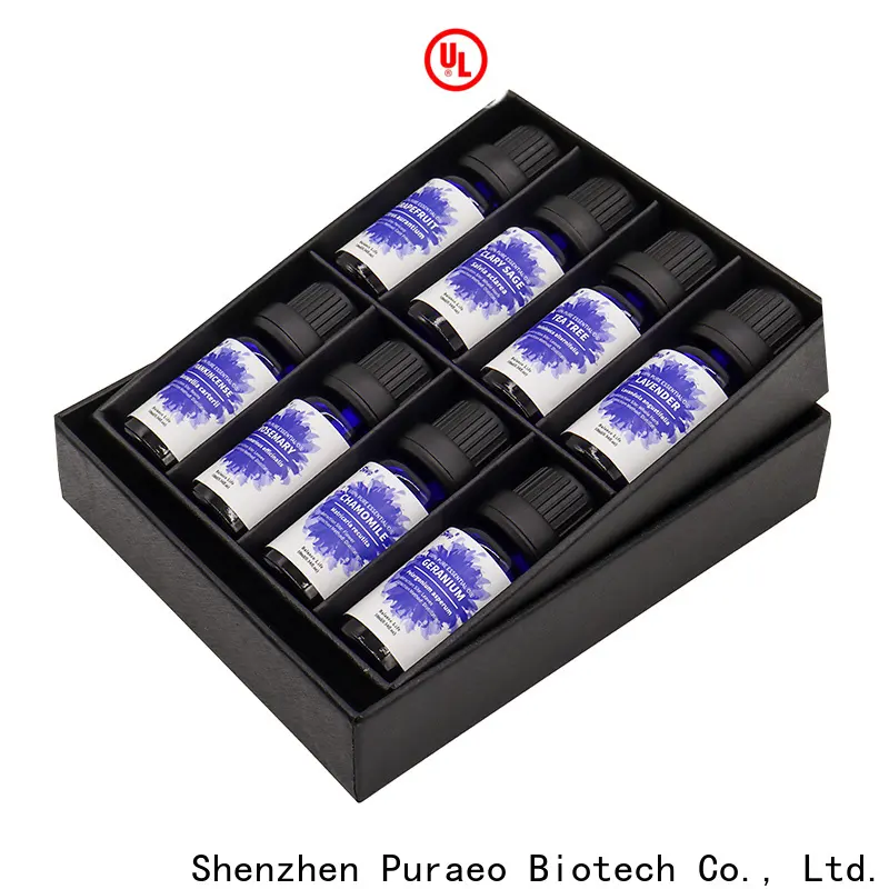 Puraeo natural essential oil set Suppliers for massage 1
