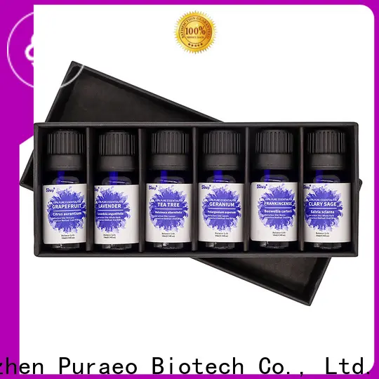 Puraeo Top essential oil sets company for massage 1