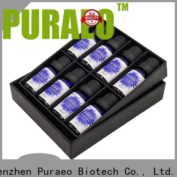 Puraeo natural essential oil set manufacturers for perfume 1