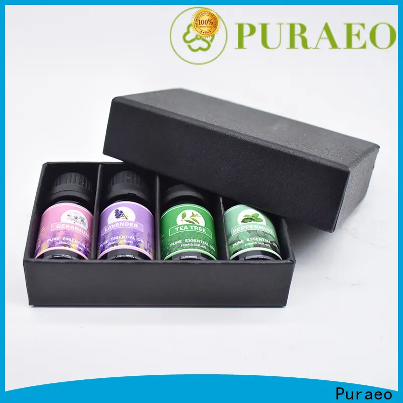 Puraeo Custom relaxing essential oil set Supply for face 1
