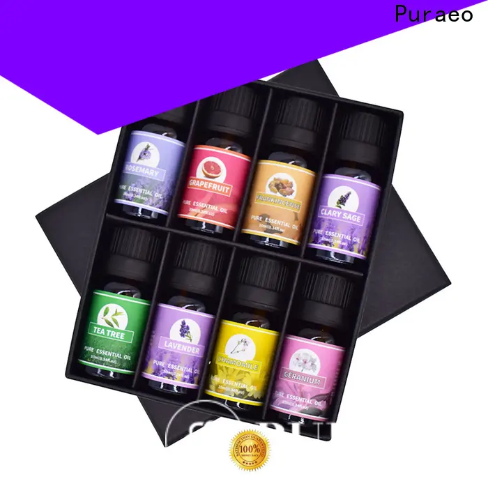 Puraeo custom essential oil set company for hair 1