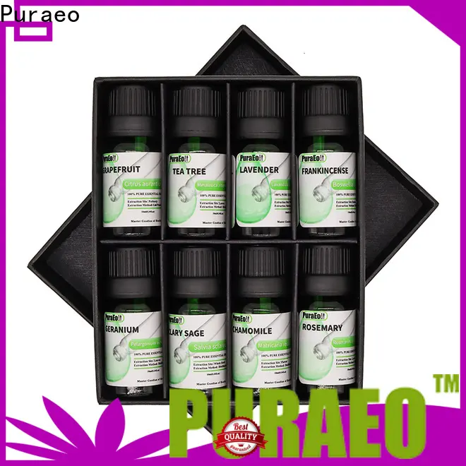 Puraeo organic essential oil set factory for hair 1
