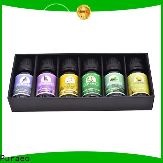 Puraeo Wholesale custom essential oil set for business for hair 1