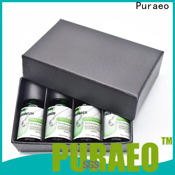 Puraeo Custom essential oils box set factory for massage 1
