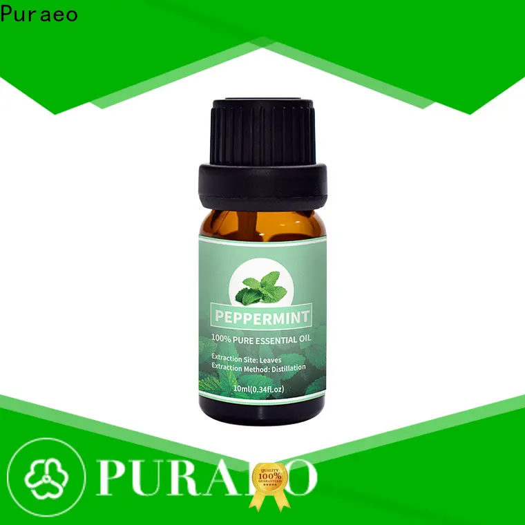 Puraeo Latest single essential oils factory for hair 1