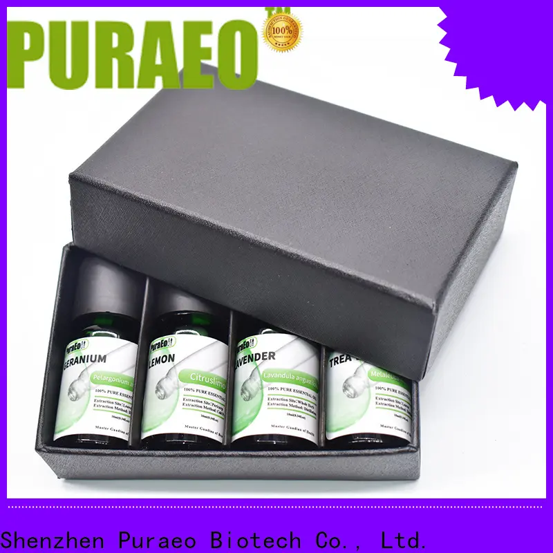 Puraeo High-quality gift set essential oils company for massage 1