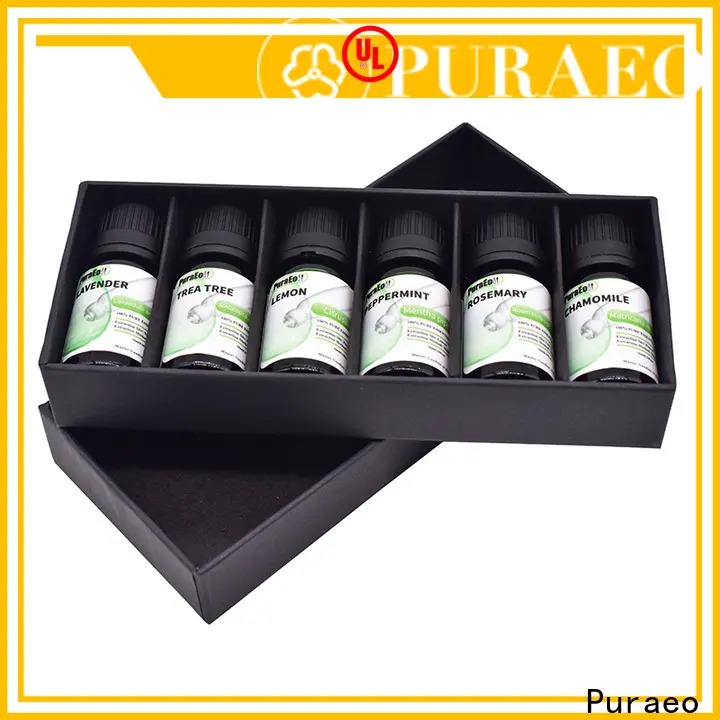 Puraeo essential oils gift set company for massage 1