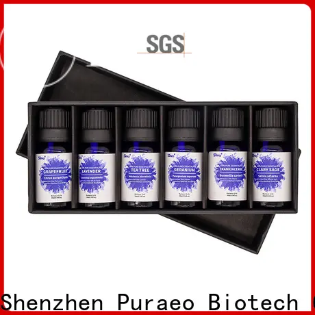Puraeo organic essential oils wellness set for business for massage 1