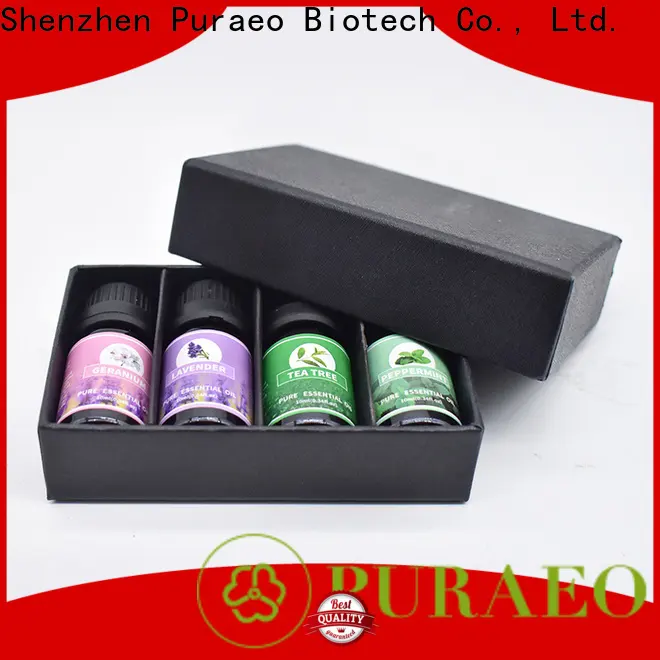 Puraeo 100 pure essential oil set manufacturers for face 1