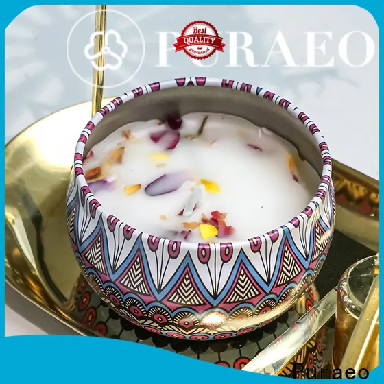 Puraeo highly scented candles factory 1