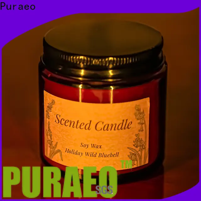 Puraeo Latest lavender scented candle factory 1