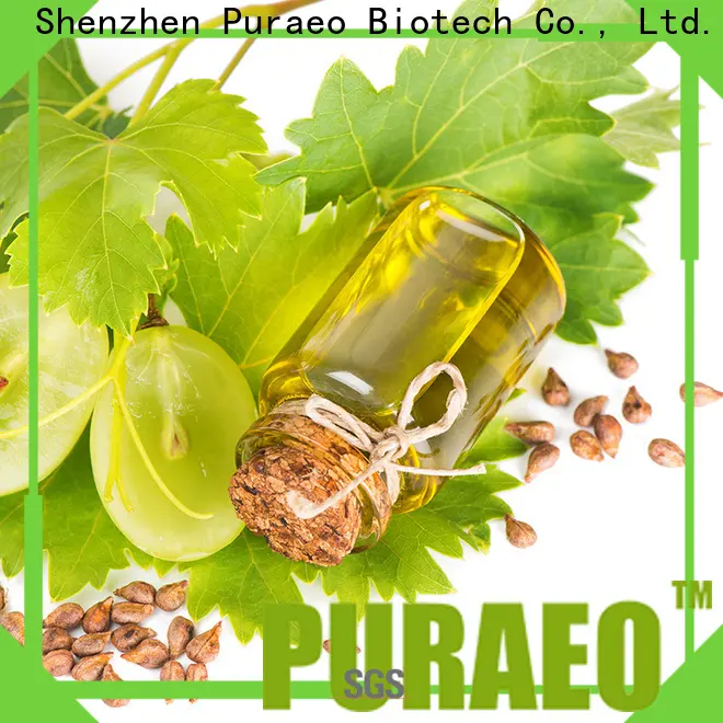 Puraeo High-quality grapeseed oil essential oil company for hair 1