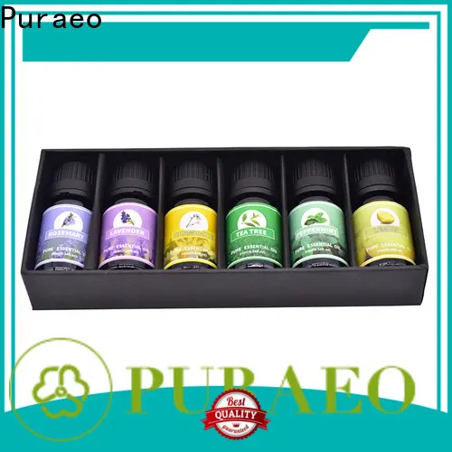 Puraeo organic essential oils gift set Suppliers for massage 1