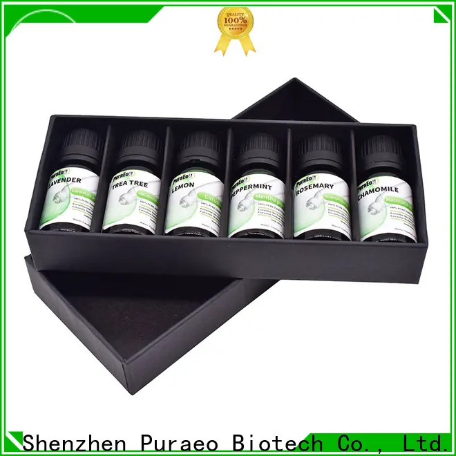 Puraeo Custom 100 pure essential oil set manufacturers for skin 1