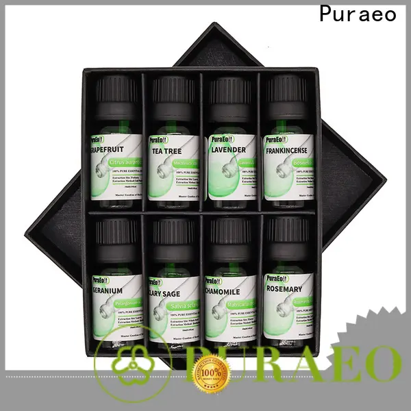 Puraeo essential oil sets wholesale company for perfume 1