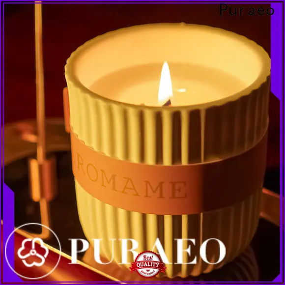 Puraeo luxury scented candles factory 1