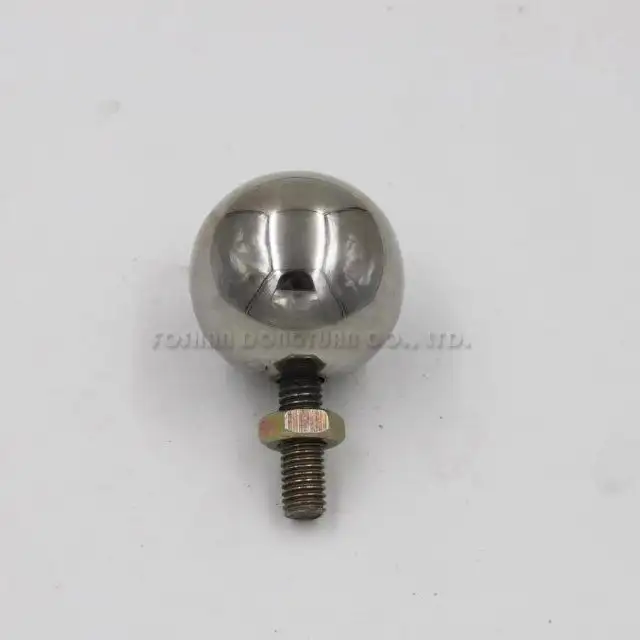 42mm Polished Stainless Steel Hollow Ball with Bar 1
