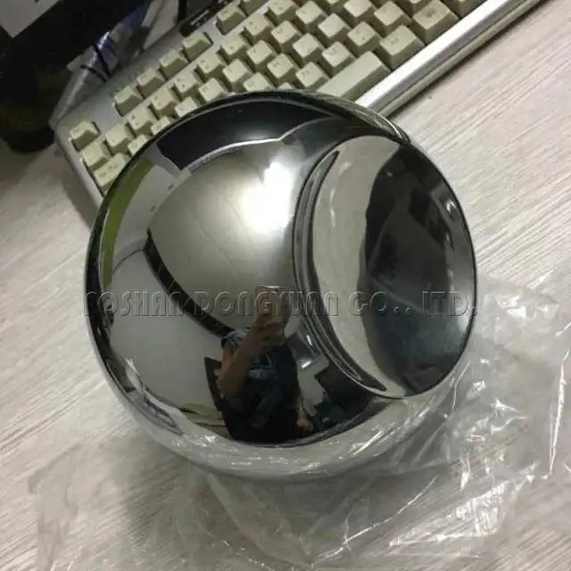 Polished Concave Stainless Steel Hollow Ball 1