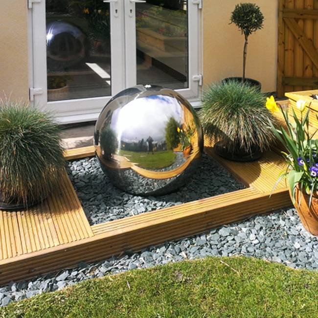 Garden Fountain Sphere 1