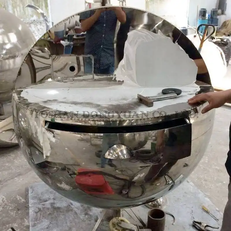 Modern Stainless Steel Office Counter Decoration 1