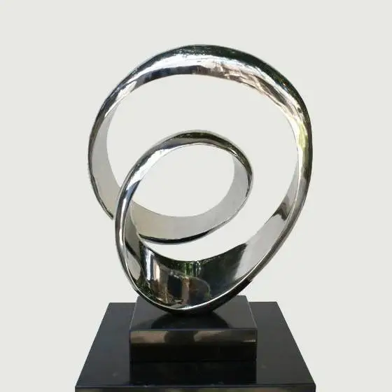 DONGYUAN Polished Stainless Steel Modern Sculpture Metal Sculpture (of Stainless Steel/Iron/Metal Alloy) image42