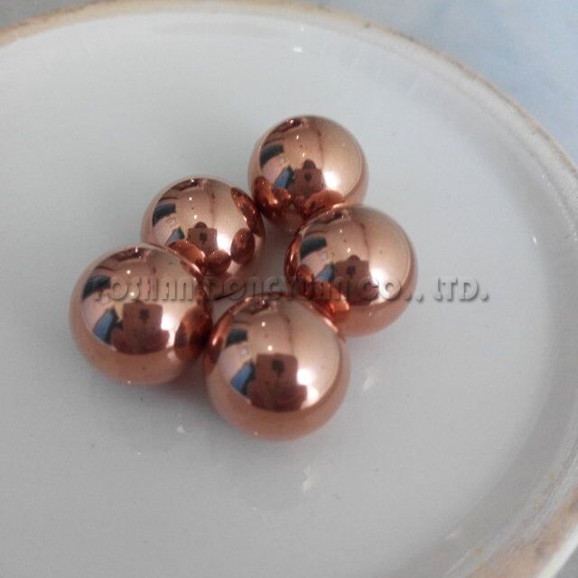 16ｍｍ Polished Solid Copper Balls 1