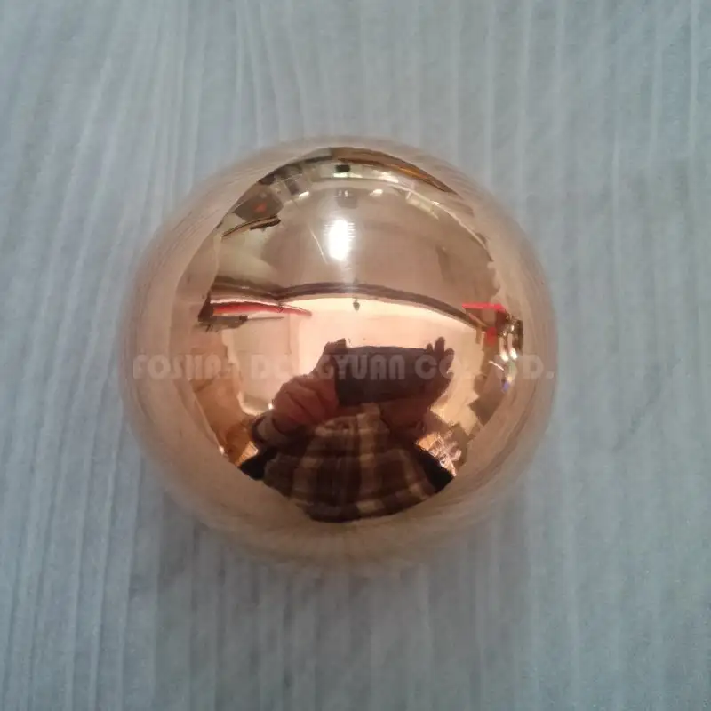 60mm Mirror Polished Copper Ball 1
