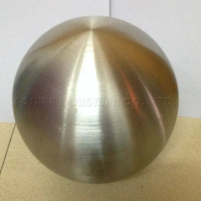 150mm Stainless Steel Hollow Brushed Ball/Sphere 1