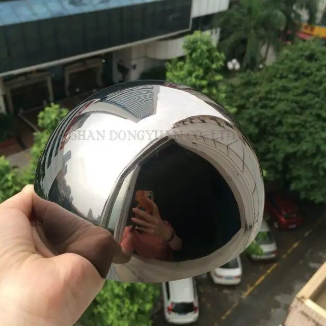 Painted-Black Stainless Steel Hemisphere 1