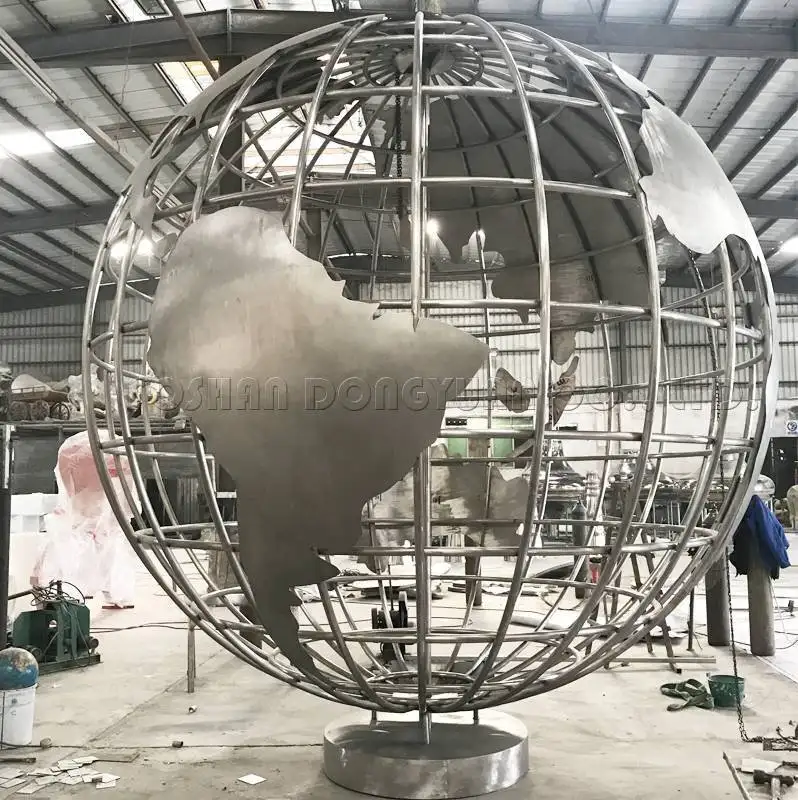 Large Unisphere/World Map Globe 1