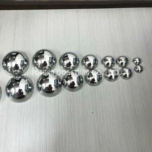 19mm-63mm Polished Stainless Steel Hemispheres 1