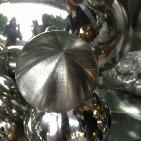 42mm Matt Brushed Stainless Steel Hollow Sphere 1