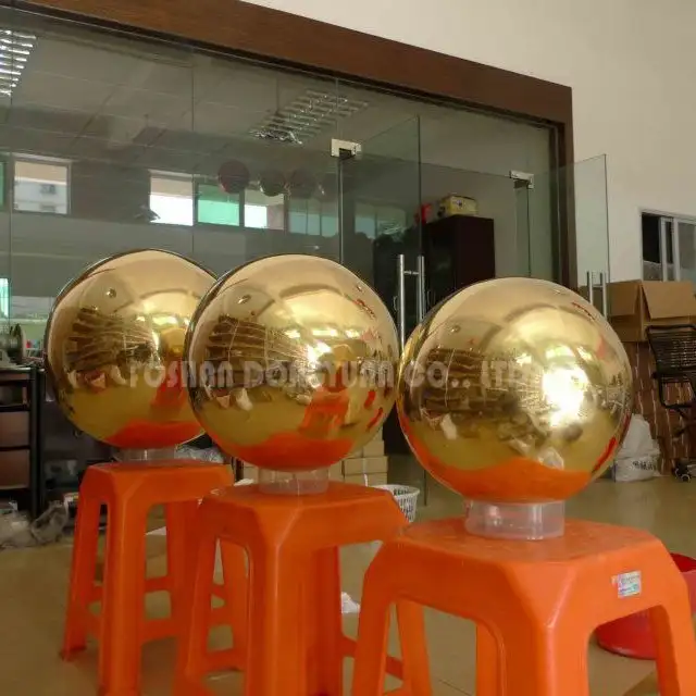 300mm Polished Hollow Brass Sphere 1