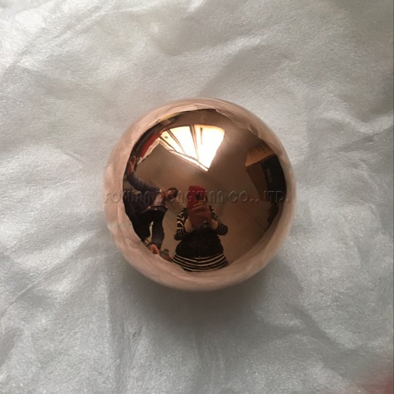 50mm Mirror Polished Copper Sphere 1