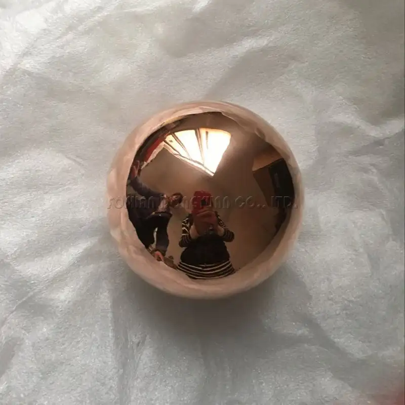 50mm Mirror Polished Copper Sphere 1