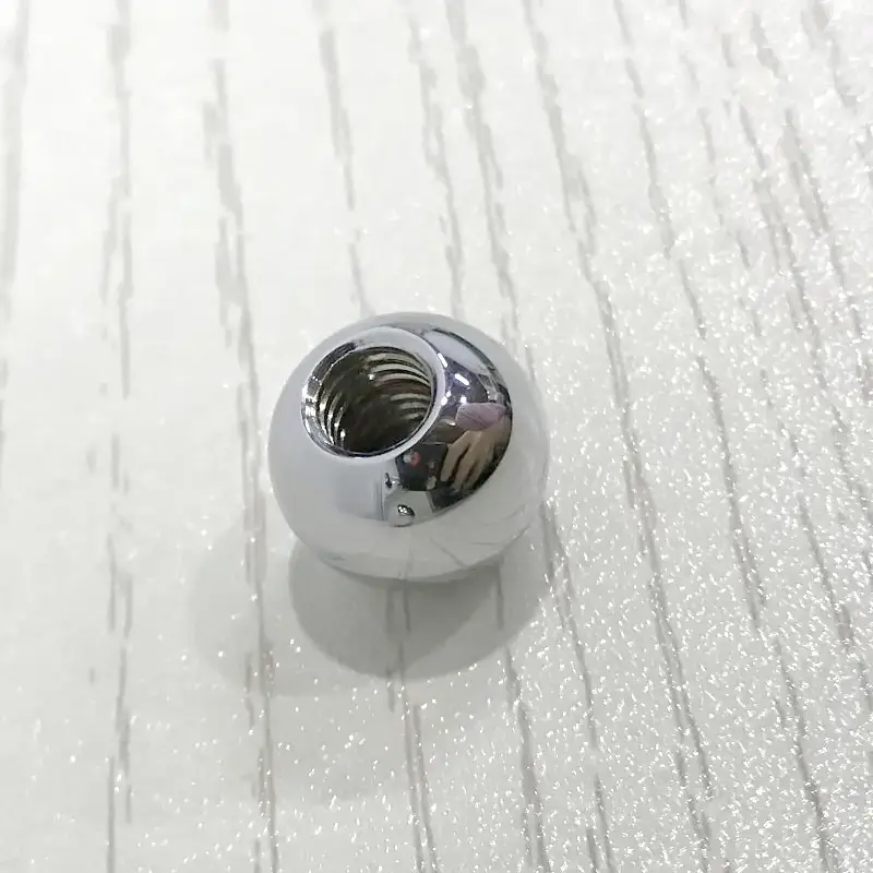 14mm Threaded Stainless Steel Solid Beads/Balls 1