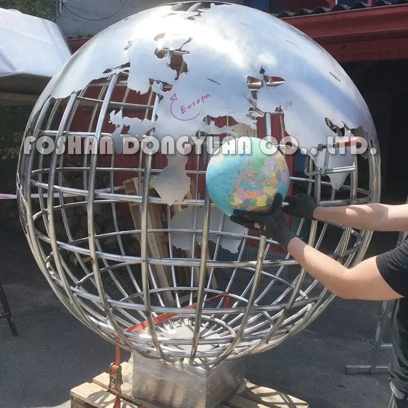 DONGYUAN large outdoor metal artwork customized for square 2