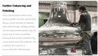 Mirror Polished Penguin Sculptures of Stainless Steel 4