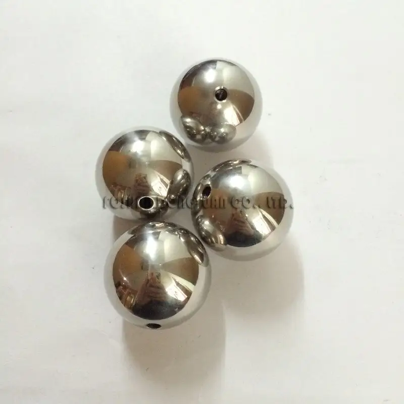 19mm Polished Stainless Steel Hollow Ball with Female Thread 2