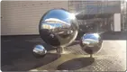 1000mm Polished Stainless Steel Hollow Ball1 2